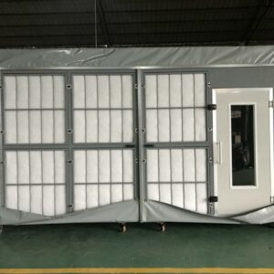 Cabine de peinture rétractable - automobile