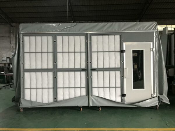 Cabine de peinture mobile
